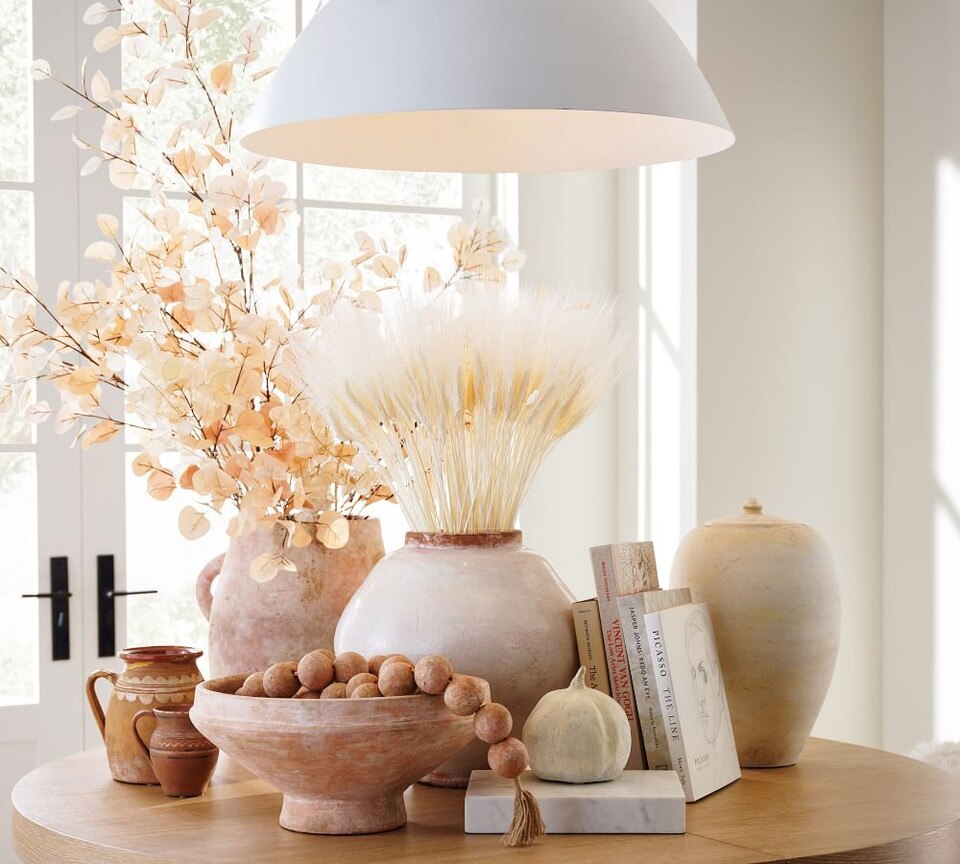 Solis Handcrafted Terracotta Vase Collection Pottery Barn Australia